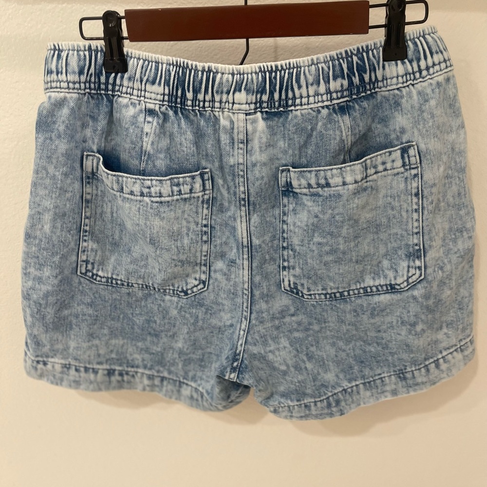 Gap Pull On Jean Shorts elastic waist - Picture 2 of 7